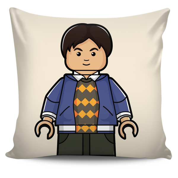 Big Bang Theory Howard Raj Cover Pillow Cover, Pillows - teelaunch, Regionally Famous - 1
