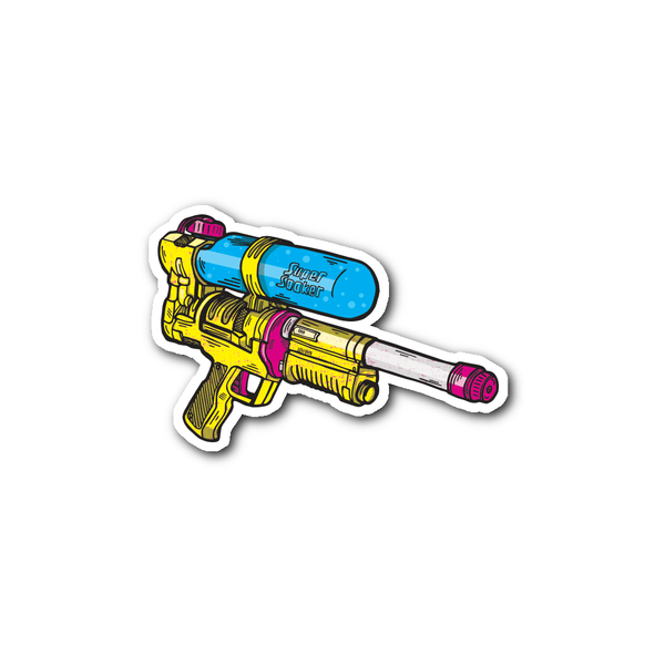 Super Soaker sticker Sticker, Stickers - teelaunch, Regionally Famous