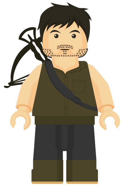 The Walking Dead Daryl Dixon Pillow Cover , Pillows - teelaunch, Regionally Famous - 2