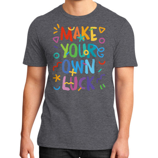District T-Shirt (on man) Heather charcoal PoolParty Dev