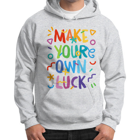 Gildan Hoodie (on man) Ash grey PoolParty Dev