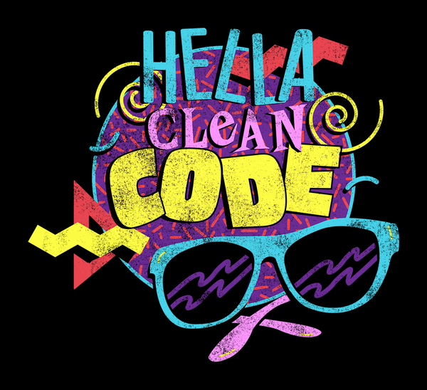 Hella Clean Code t-shirt , t-shirt - teelaunch, Regionally Famous - 2