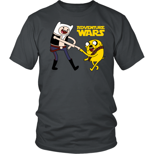 Adventure Wars District Unisex Shirt / Charcoal / S, t-shirt - teelaunch, Regionally Famous - 1