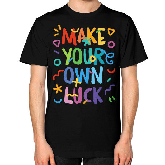 Unisex T-Shirt (on man) Black PoolParty Dev