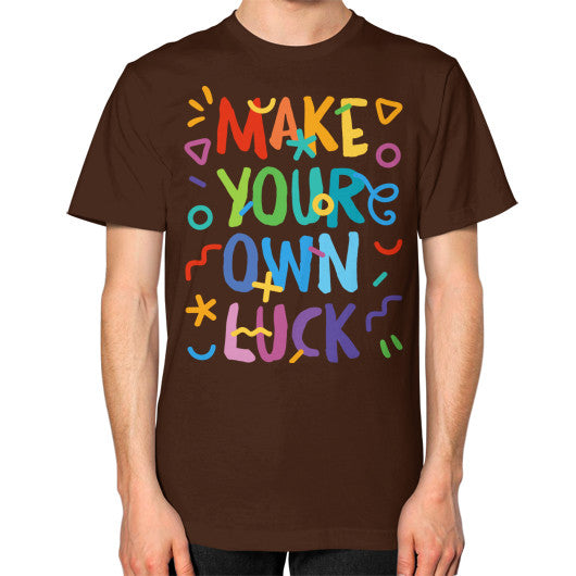 Unisex T-Shirt (on man) Brown PoolParty Dev