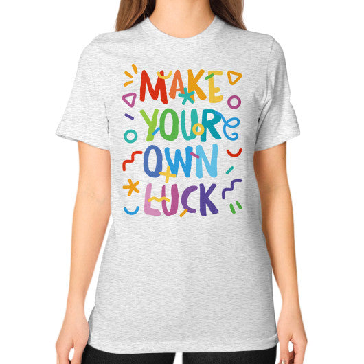Unisex T-Shirt (on woman) Ash grey PoolParty Dev