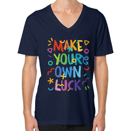 V-Neck (on man) Navy PoolParty Dev