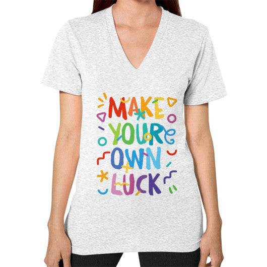 V-Neck (on woman) Ash grey PoolParty Dev