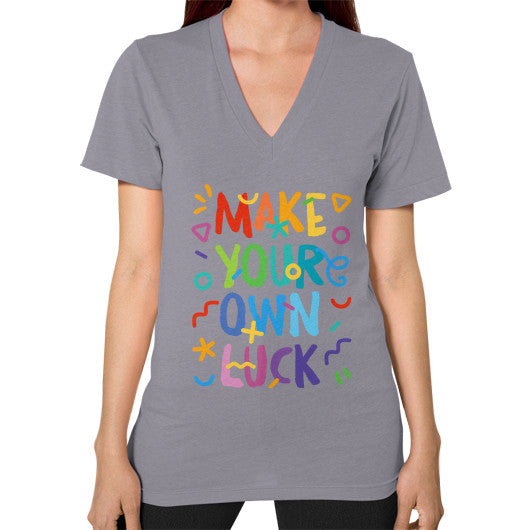 V-Neck (on woman) Slate PoolParty Dev