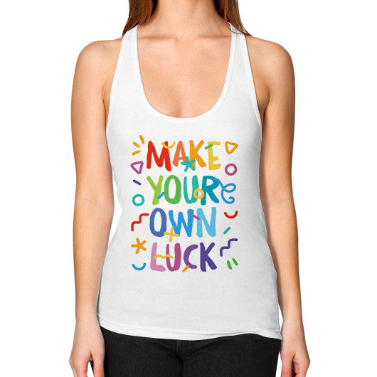 Women's Racerback Tank White PoolParty Dev