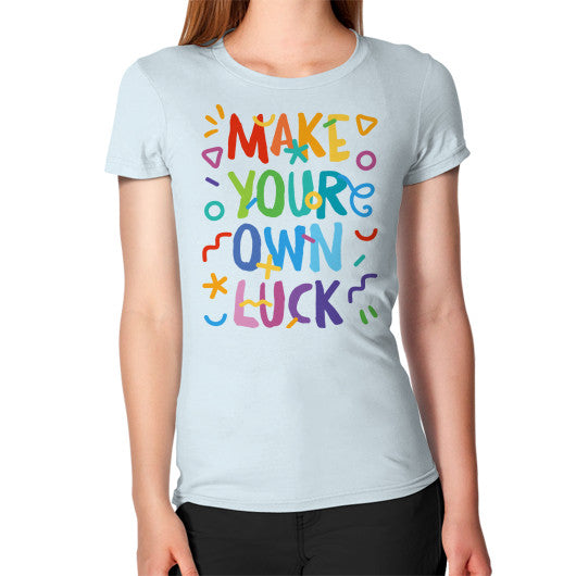 Women's T-Shirt Light blue PoolParty Dev