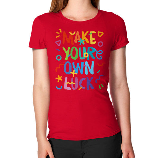 Women's T-Shirt Red PoolParty Dev